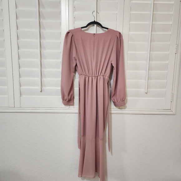 Wedding Guest Pink Mermaid Dress - Picture 5 of 7